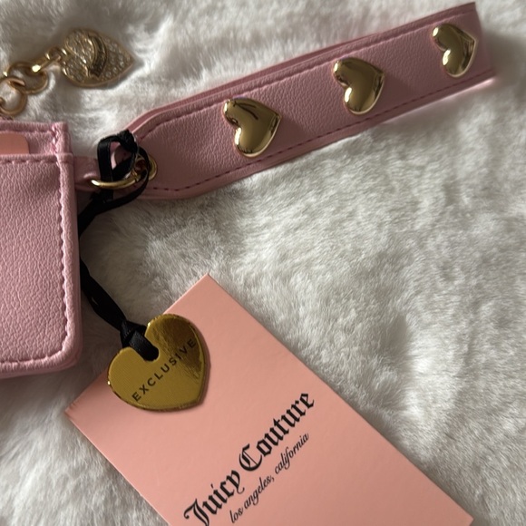 💖💖Juicy Couture starstruck elongated Light Pink Card Holder 💖💖 - Picture 5 of 12
